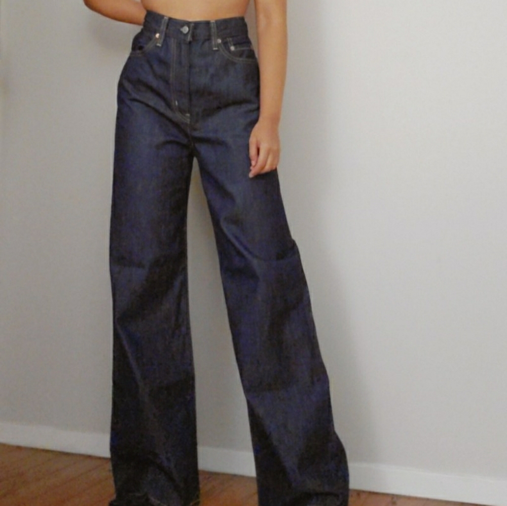 SOLD! Ribcage Levi's in Dark Wash! NWOT!